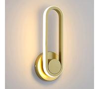 MSGIRVLZL Applique Murale Moderne Led 12W Appliques Murales Rotatives À 330 ° Appliques Murales Acryliques Noires Créatives Minimalistes Modernes Pour Chambre À Coucher, Salon Balcon Couloir De Cuisin