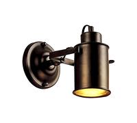 MSGIRVLZL Applique Murale Rétro Industrielle En Fer Forgé Vintage, Luminaires De Sortie E27 Applique Murale De Ferme Antique Appliques Murales Noires Pour Grenier, Murale, Couloir