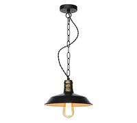 MSGIRVLZL Finition De Suspension Industrielle Moderne Avec Abat-Jour En Métal Noir, Éclairage Suspendu Pour Îlot De Cuisine, Salles À Manger, Salon, Bar