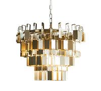 MSGIRVLZL Lampadari Postmoderni a Led in Stile Mediterraneo con 6Dine E14 per Sala da Pranzo, Design Creativo e Personale, in Ferro Battuto, Ideali per Mansarda, Soggiorno, Hotel, Camera da Letto, Sal