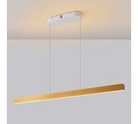 MSGIRVLZL Lumière D'Ambiance Led Moderne À Intensité Variable, Longue Suspension De Salle À Manger Avec Fonction De Levage Libre, Lampes De Suspension D'Îlot De Cuisine À Bande, Lumières Suspendues Li