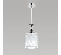 MSGIRVLZL Suspension Creuse En Fer Forgé, Abat-Jour En Verre + Lampes Suspendues Décoratives À Fleurs En Acier, Luminaires E14, Lumières Créatives Simples Pour Îlot De Cuisine, Salle À Manger