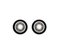 MSGsl - Ruote con cuscinetto da 21 mm per zanzariera scorrevole. (2 pezzi)