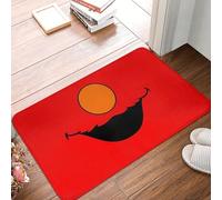 MSHEEFG Sesame Street 80s - Zerbino Elmo serie TV per bambini, per cucina, ingresso, antimacchia, lavabile, 40 x 60 cm