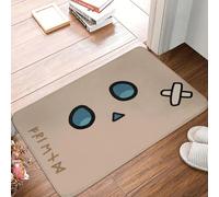 MSHEEFG Tappetino cattura sporco Hololive Production fittizio virtuale Youtuber Vtuber tappeto antiscivolo amico Nanashi Mumei mascotte zerbino tappetino da bagno tappeto ingresso tappeto pavimento
