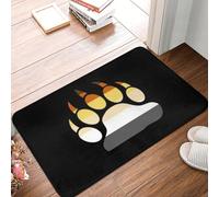 MSHEEFG Zerbino antiscivolo con scritta "I Work Hard So My Frenchie Can Have A Better Life", tappetino da bagno per casa, ingresso, cucina, corridoio, 40 x 60 cm