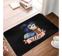 MSHEEFG Zerbino antiscivolo per amanti degli animali con lontra, totem, ambblonice, tappetino da preghiera, lavabile, 40 x 60 cm