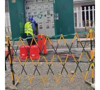 MSHGSKU Barriera espandibile Retrattile, Recinzione Multiuso Gialla e Nera, 1,2 m x 4 m (3,9 Piedi x 13,1 Piedi), Ideale per la Sicurezza della Manutenzione degli ascensori e Il Controllo