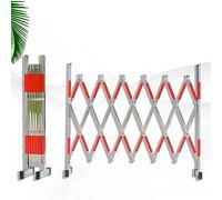 MSHGSKU Barriera Metallica espandibile in Acciaio Inossidabile - Barriera di Sicurezza Stradale Indipendente per scuole, Laboratori, Eventi - Soluzione Durevole per Il Controllo della foll