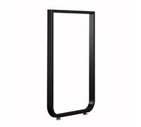 MSHGSKU Gambe per Tavolo in Ferro battuto in Stile Rustico Industriale per impieghi gravosi, Set di 1, Gambe per scrivania Regolabili da 28,5 Pollici per Tavolo da Pranzo, tavolino da caff