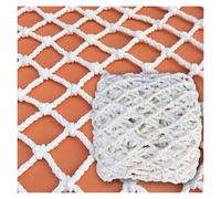 MSHGSKU Rete di Sicurezza per balconi - Protezione Versatile per Interni/Esterni per ringhiere e Scale, Rete Decorativa Bianca (2 x 6 m) per Maggiore Sicurezza e Stile