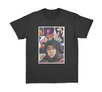 MSHUIIPE Cuco Collage Men Unisex Style T Shirt Tee T shirtBlack3XL