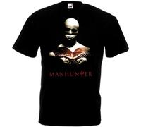 MSHUIIPE Manhunter v.1 Movie Poster T Shirt Black3XL