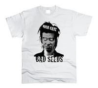 MSHUIIPE Nick Cave Men T ShirtWhiteS