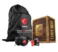 MSI 957-1XXXXE-080 LOOTBOX PACK CUFFIE GAMING, Nero