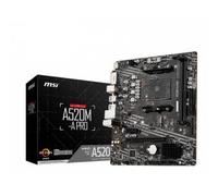 MSI A520M-A PRO AMD A520 2*DDR4 1*M.2 4*SataIII AM4 HDMI/DVI-D mATX
