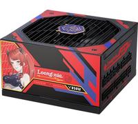 MSI A850GLS MLG Edition, Alimentatore di gioco compatto completamente modulare 850 W, 80+ oro, ATX 3.1 e PCIe 5.1, cavo nativo bicolore 12 V-2 x 6, basso rumore, cavi guaina goffrata