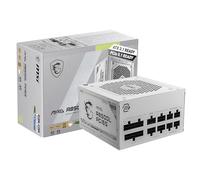 MSI Alimentatore da gioco Mag 850GL PCIE 5 Bianco - Full Modular - 80 Plus Gold Certificato 850W - Dimensioni compatte - ATX PSU