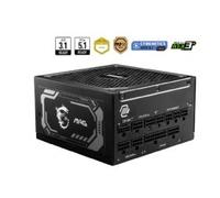 MSI ALIMENTATORE MAG A1000GL PCIE5, EU, 1000W, FULLY-MODULAR, 80 PLUS - MAG A1000GL