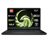 MSI Alpha 17 C7VG-031 - Computer portatile da gaming da 17,3" QHD 240 Hz AMD Ryzen 9 7945HX 32 GB DDR5-5200 1 GB SSD Nvidia GeForce RTX 4070 Windows 11 Home Tastiera QWERTZ Nero