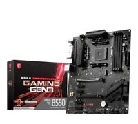 MSI B550 GAMING GEN3 Scheda madre, ATX, AM4 - AMD Ryzen 5000 Ready - DDR4 Boost 4400+MHz/OC, PCIe 3.0 x16 Slots, 1 x M.2 Gen3 Slot, 1G LAN