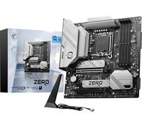MSI Scheda madre B760M Project Zero Gaming (supporta processori Intel di 14a/13a/12a generazione, LGA 1700, DDR5, PCIe 5.0, slot M.2, LAN 2,5 Gbps, USB 3.2 Gen2, Wi-Fi 6E, mATX)