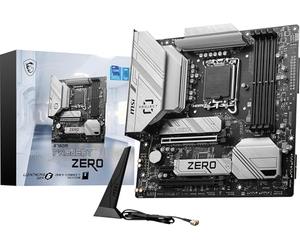 MSI B760M - Scheda madre Project Zero Gaming (supporta processori Intel di 14a/13a/12a generazione, LGA 1700, DDR5, PCIe 5.0, slot M.2, LAN 2,5 Gbps, USB 3.2 Gen2, HDMI/DP, Wi-Fi 6E, Bluetooth 5.3