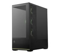 MSI MAG PANO 110R PZ - Case Mid-Tower Gaming PC - Supporta GPU fino a 400 mm di lunghezza, filtri antipolvere rimovibili, USB 20Gbps (Type-C), Back-connect ATX & Micro-ATX Supporto scheda madre
