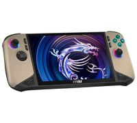 MSI Claw 8 AI+ Gaming Handheld, 8 pollici FHD+ 120 Hz, processore Intel Core Ultra 7 258 V, 32 GB RAM, 1 TB SSD, grafica Intel Arc, Windows 11 Home, Nero/Sandstorm, A2VM-015