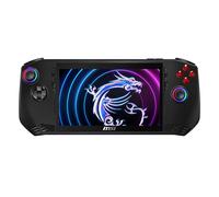 MSI Claw A1M-239IT, Console Gaming, 7" FHD 120Hz 100%sRGB, Intel Ultra 7 155H, Intel Arc, 512GB SSD PCIe4, 16GB RAM LPDDR5 6400MHz, WiFi 7, 6 Cell 53Whr, Win 11 Home [Garanzia ITA] Con Custodia, Nero