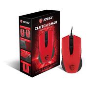 MSI Clutch GM40 Rosso - Mouse gaming ambidestro USB Sensore Ottico Avago PMW3310-5000 DPI, Led Logo Rosso