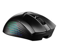MSI CLUTCH GM51 LIGHTWEIGHT WIRELESS RF Mouse senza fili per destrorsi + Bluetooth + USB Type-C Ottica 26000 DPI - Nouvo