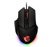 MSI CLUTCHGM20 Elite Gaming USB RGB regolabile fino a 6400 DPI Desktop Laptop Gaming Grade Mouse ottico (frizione GM20 Elite)