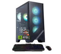 msi Codex Z2 RTX 5070 Gaming Tower Desktop, AMD Ryzen 7 8700F, RAM DDR5 da 32 GB, SSD da 2 TB, DP, KB e mouse cablati RGB retroilluminati, illuminazione RGB, raffreddamento ad aria, RJ-45, Wi-Fi 7