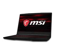 MSI Computer GF63, NVIDIA GeForce GTX 1650 Graphics, 15.6" 8GB 256GB Intel Core i5-10300H X4 2.5GHz Win10, Nero