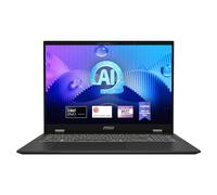 MSI Computer portatile Prestige 16 AI Evo: Intel Ultra 7-155H, display OLED UHD+ da 16 pollici, DDR5 da 32 GB, SSD NVMe da 2 TB, HDMI, lettore di schede SD, Win 11 Pro: Stellar Gray B1MG-020US