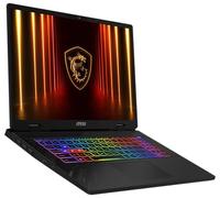 MSI Crosshair A17 HX, Computer portatile da gioco da 17", QHD+ 240Hz, display AMD Ryzen 9 8940HX, NVIDIA GeForce RTX 5070, 32 GB RAM, SSD da 1 TB, Windows 11 Home, QWERTZ, tastiera cosmo grigio