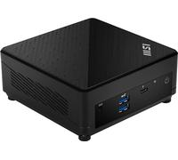 MSI Cubi 5 Barebones Mini PC: Intel Core i5-1235U, WiFi 6E, BT 5.2, Thunderbolt Type-C, doppio display, efficienza energetica, nero: 12M-093BUS