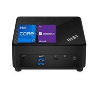 MSI Cubi B0A8 Premium Compact Desktop - Processore Intel i7-1255U di 12a generazione, 32 GB di RAM, SSD da 2 TB, Wi-Fi 6, Windows 11 Pro, supporto triplo display 4K a 60 Hz per casa/ufficio/gioco
