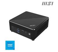 MSI Cubi N ADL S N100 BB barebone per PC/stazione di lavoro 0.66L sized PC Nero Intel SoC 3,4 GHz [CUBI BB]