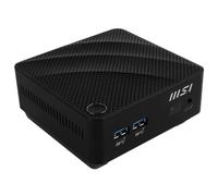 MSI Cubi N Mini PC: Intel Pentium Silver N6000, 4GB DDR4 (1x4GB) 2666MHz, 128GB SSD, WiFi 6, BT 5.2, efficienza energetica, Nero, Windows 11 Pro: JSL-078US