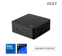 MSI Cubi NUC 1M i3 100U FS 8GB 512GB W11P Intel Core 3 DDR5-SDRAM SSD Windows 11