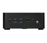MSI Cubi NUC 1MG-207ES 0.84L sized PC Nero 120U Intel SoC NEW