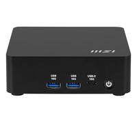MSI Cubi NUC AI 1UMG i5 125H FS 16GB 512GB W11P Intel Core Ultra 5 DDR5-SDRAM SSD Windows 11 Pro Mini PC Nero (CubiNUCAI 1UMG i5 125H FS 16GB500GB W11P) - Versione UK