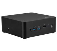 MSI Cubi NUC Barebone Desktop, Intel Core 3-100U, 2 slot DDR5 (fino a 64 GB), TPM 2.0, WiFi 6E, sostituzione anticipata di 3 anni (1MG-009BUS)