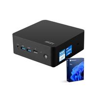 msi Cubi NUC Business Mini Desktop, Processore Intel Core 5 120U 10-Core, 16GB DDR5 RAM, 512GB SSD, Supporto 4-Monitor 4K, Thunderbolt 4, HDMI, lettore di schede MicroSD, Wi-Fi 6, Windows 11 Pro