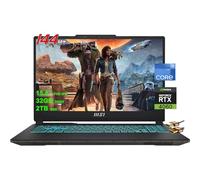 MSI Cyborg 15 Gaming Laptop 15.6" FHD IPS 144Hz Intel 10-core i7-12650H Processore 32GB DDR5 2TB SSD GeForce RTX 4060 8GB Graphic Backlit USB-C Win11 Nero + Cavo HDMI