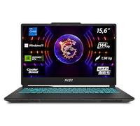 MSI Cyborg 15 Gaming Laptop, 15,6" Full HD 144Hz, Intel Core i7-13620H, NVIDIA GeForce RTX 4060, 16 GB DDR5, SSD da 512 GB, Windows 11 Home, tastiera QWERTZ, A13VF-862, nero/trasparente