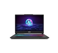 MSI Cyborg - Computer portatile da gaming FHD da 15", Intel Core Ultra 7 155H, NVIDIA GeForce RTX 4050, 16 GB di RAM, SSD da 512 GB, Windows 11 Home, colore: nero traslucido