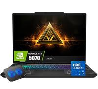 msi Cyborg - Computer portatile da gioco AI da 15,6", NVIDIA GeForce RTX 5070, Intel 10-Core 7-240H Series 2 (fino a 5,2 GHz, >i7-13620H), IPS FHD 144 Hz, DDR5 da 16 GB, SSD da 1 TB, KB